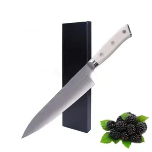 Hot Sales 7 Inch Koksmes Japanse Damascus Staal Keukenmes