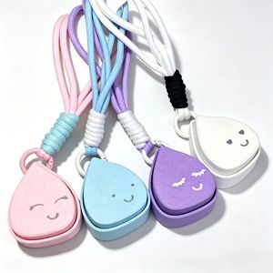 FUSEJOY Nuevo Colgante de Coche con Botón de Gota de Agua y Corazón Lindo para Niñas, Juguete Decorativo Multiespresión para Descompresión - Product Image 2
