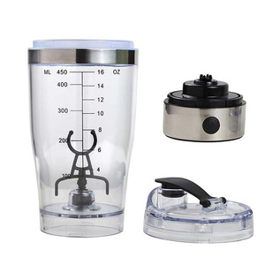 Vaso Mezclador con Carga USB, Hermético, Antiderrames, para Polvo <span class=keywords><strong>de</strong></span> Proteína, Reemplazo <span class=keywords><strong>de</strong></span> Comidas, Gran Capacidad, Portátil, para Viajes en Avión, Nuevo - Product Image 4