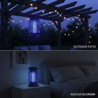 Piège à moustiques électrique OEM à marque privée, lampe anti-insectes portable, écologique, personnalisable, couverture 20-50m, facile à nettoyer