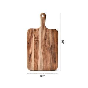 Planche à découper en bois personnalisée pour fruits, pain, viandes, restaurant - Product Image 3