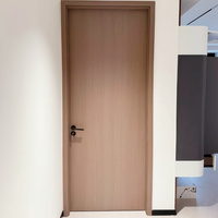 Porte intérieure en bois personnalisable, best-seller, résistante à l'usure, silencieuse, écologique, design moderne pour usage résidentiel