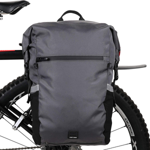 Alforja para Bicicleta Directo de Fábrica, Impermeable, 24L, Bolsa Trasera Lateral para Bicicleta de Carretera, Bolsa de Viaje, Mochila, Bolsa para Bicicleta - Product Image 4