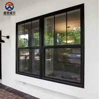 Ventana Corredera Vertical que Ahorra Espacio para Pasillo de Cocina