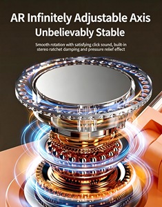 Foldable Adjustable Aluminum Alloy <strong>Computer</strong> Stand 360 Degree Rotating Extendable Phone Tablet Holder Laptop Use Custom Logo - Product Image 4