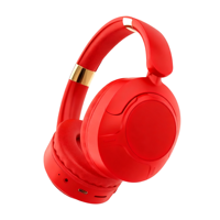 Casque sans fil personnalisable avec réduction de bruit ANC, écouteurs stéréo, casque de sport pour téléphone portable