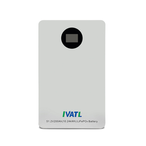 Batterie domestique empilable LiFePO4 51,2 V 200 Ah 10,24 kWh <span class=keywords><strong>pour</strong></span> maisonnette hors réseau - Product Image 2