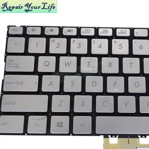 الخلفية لوحة المفاتيح asus vivobook Suppliers-Replacement laptop keyboard for Asus vivobook S14 S432 S432FL S432FA 0KNB0-212GUS00 AEXKQU00010 US English backlit keyboard