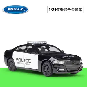 Welly قوالب طراز السيارة مقياس 1/24 2016 شاحن دودج السعي سبائك نموذج سيارة الأطفال لعبة الديكور