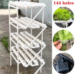 A Type Hydroponic System Vertical Hydroponic NFT System Vertical Multilayer Growing <b>Rack</b> Leaf Vegetables <b>for</b> Greenhouse Lettuces - Product Image 6