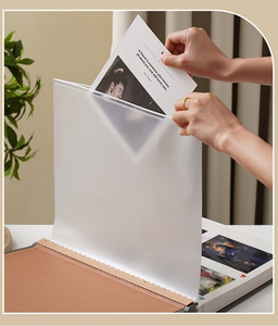 Albums photo de haute qualité à grande capacité avec pages autocollantes, pochettes en plastique, inserts pour cartes de collection, <span class=keywords><strong>billets</strong></span> de cinéma - Product Image 2