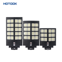 Fábrica al por mayor alto lumen 300W-600W ABS PC todo en uno comercial con sensor de movimiento IP65 luces de calle solares LED para exteriores