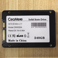 SSD SATA Veloce da 2,5 Pollici, Disco Rigido Interno a Stato Solido 120GB 128GB 240GB 256GB 480GB 1TB 2TB SATA 3.0 Kings 2.5 SSD