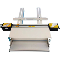 Machine à plier l'acrylique électrique, plieuse thermique pour feuilles de plastique plexiglas, pour boîtes lumineuses publicitaires, cartes de table