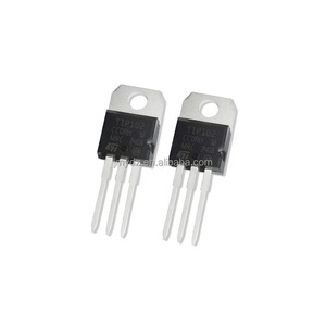 TIP102 TIP105 <span class=keywords><strong>TIP107</strong></span> TIP112 TIP117 Transistor Darlington TO-220 NPN à insertion directe - Product Image 1
