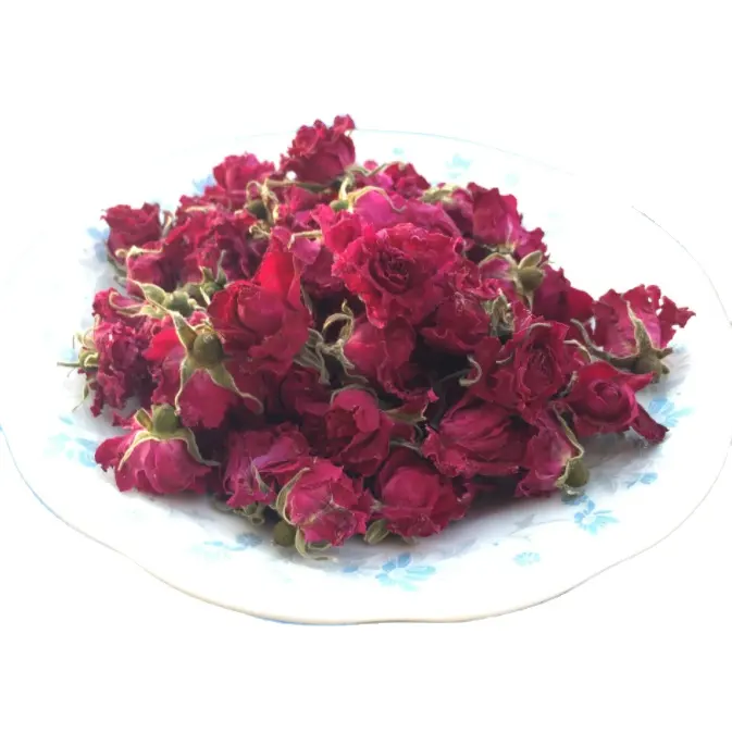Pingyin Rose Bloem Kleine Meigui Shandong Hele Gedroogde Rose Bloemen Thee