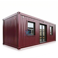 Maison préfabriquée en conteneur d'acier portable extensible de 20 pieds, 30 pieds, 40 pieds, à prix avantageux pour bureau, supermarché, hôtel