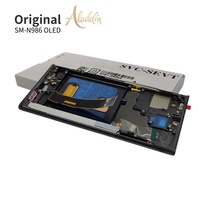 Nouveau Soft OLED N986 Service Pack LCD pour Samsung Galaxy Note 20 ultra téléphone portable pièces réparées LCD avec assemblage de cadre