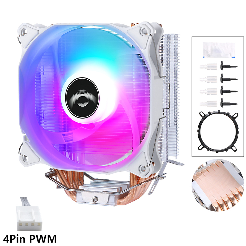 White-QZ-1260-BK-4P-5C-1F-1(4Pin PWM Fixed Color)