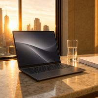 Laptop Notebook Pro Entry-Level Baru 14 Inci AMD Ryzen 5 5500U RAM 16GB SSD 512GB Windows 11 Business