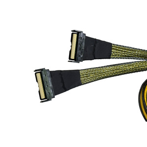 Cable Riser PCIe 6.0 CEM, PCIe 6.0 <span class=keywords><strong>SLOT</strong></span> 16X a MCIO 8X *2+HSG PH4.2 8P+HSG PH2.0 4P - Product Image 2