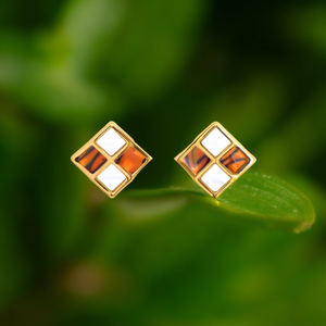 Boucles d'oreilles à clous tendance E350-E200-0435js - Product Image 3