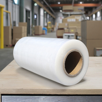 Rouleau de film étirable en plastique souple translucide de 30cm fabriqué en Chine longueur 500m LLDPE logistique de qualité machine pour l'emballage de palettes