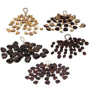 Sonajero, Sonajero de Cáscara de Semilla de Pangi/<span class=keywords><strong>Percusión</strong></span> de Cáscara de Nuez, Sonajero Tradicional Auténtico (Natural) - Product Image 6