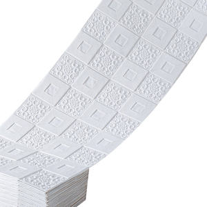 Pannello Murale Impermeabile Autoadesivo in Schiuma per Decorazione Domestica, <span class=keywords><strong>Carta</strong></span> <span class=keywords><strong>da</strong></span> <span class=keywords><strong>Parati</strong></span> 3D Autoadesiva - Product Image 1