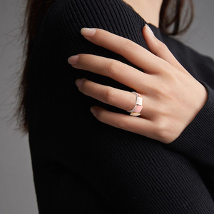 Tình Yêu đức tin hy vọng 925 Sterling bạc ba trong một LỜI HỨA vài chiếc nhẫn thiết lập ba lồng nhẫn đính hôn cho valentine's da - Product Image 4