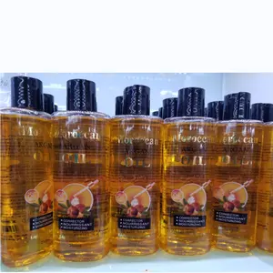 Face Body Emollient Massage Oil with Ginger Turmeric Extract Smoothing Compound Argan Oil