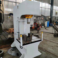Mesin Press Hidrolik Tipe-C 63 Ton, Mesin Press Hidrolik untuk Penekanan dan Pelurusan Bantalan, Mesin Press Pembentuk Logam