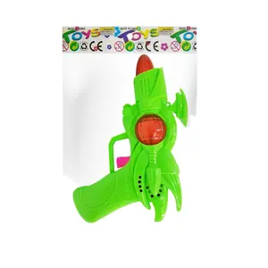 Trumpet Voice Projection Gun Music Electric 8 Tone Gun Children's Stalls Selling Hot Luminous Sound Toys Wholesale