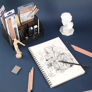 Nouveau kit de <span class=keywords><strong>dessin</strong></span> avec gomme et taille-crayon pour croquis - Product Image 6