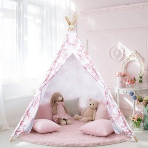 Tente tipi de luxe pour enfants, taille <span class=keywords><strong>king</strong></span> size, en coton, pour la maison - Product Image 3