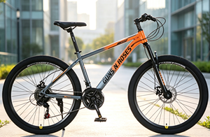 Vélo de montagne à suspension multi-vitesses, pneus épais antidérapants, vélo de cross-country, vente en gros avec cadeau bonus - Product Image 4