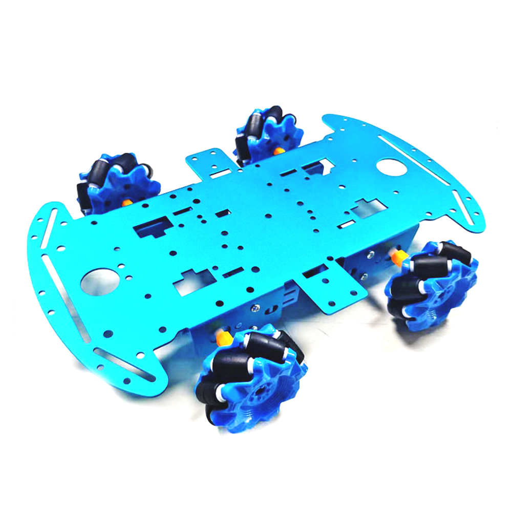 Arduino Raspberry Pi Robot Chassis DIY Mecanum Wheel Robot Kit - 4WD ...