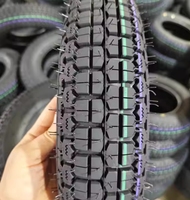 Pneu de moto 3.00-12 TT TL sans chambre à air, type tubeless, pour scooter, cyclomoteur, véhicule électrique, tout-terrain, route, hors route