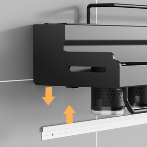 <span class=keywords><strong>Portaspezie</strong></span> da parete in <span class=keywords><strong>acciaio</strong></span> inossidabile con Organizer per coltelli staccabile da cucina - Product Image 4