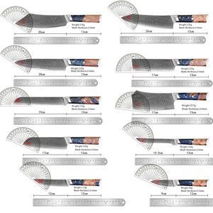 Couteau à désosser en acier Damas 67 couches Razor Sharp Mutton boeuf <span class=keywords><strong>jambon</strong></span> couteau à fendre ménage fruits couteau à éplucher manche ergonomique - Product Image 2