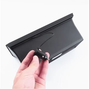 ไอเดียสินค้าใหม่ กล่องเก็บของในรถยนต์พร้อมที่ชาร์จไร้สายแบบ USB Type-C สำหรับรถยนต์แลนด์โรเวอร์ ดีเฟนเดอร์ 90 110 130 - Product Image 6
