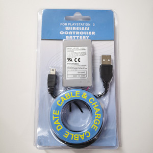 Syy có thể sạc lại gói pin lithium cho PlayStation <span class=keywords><strong>3</strong></span> <span class=keywords><strong>PS3</strong></span> điều khiển không dây sạc cáp sửa chữa bộ phận - Product Image 4