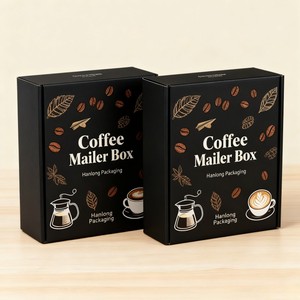 In kỹ thuật số các tông cà phê bưu phẩm vận chuyển hộp cá nhân sóng giấy bưu phẩm bao bì cho thực phẩm - Product Image 5