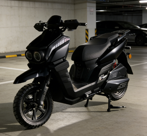 มอเตอร์ไซค์ไฟฟ้าสปอร์ตสมัยใหม่ 1000W-2000W ความเร็ว 40-60 กม./ชม. ตัวถังโค้งมนลดแรงต้านลมได้อย่างมีประสิทธิภาพ - Product Image 2