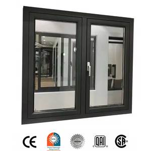 Fenêtres à battants de qualité supérieure, nouveau design, <span class=keywords><strong>double</strong></span> <span class=keywords><strong>vitrage</strong></span> intelligent en verre trempé, inclinables et pivotantes - Product Image 1