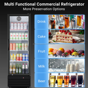 ตู้แช่เย็นแช่แข็งแบบสองประตูกระจก ควบคุมด้วยระบบดิจิตอล สำหรับเก็บน้ำแข็งเชิงพาณิชย์ ขนาดสั่งทำได้ตามต้องการ ขายส่ง - Product Image 5