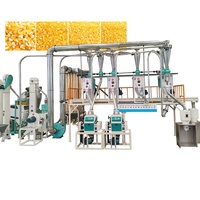 Machine de mouture de maïs industrielle de petite et grande taille pour les usines d'aliments pour animaux et de farine en Afrique |   Haute efficacité, faible coût