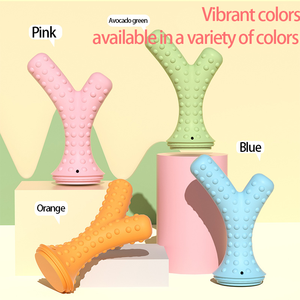 Natural Rubber <b>Tree</b> <b>Branch</b> Tough Durable for Dogs Teeth Cleaning Chews Pet Chew Toys for Pet Training - Product Image 5