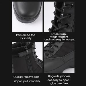 Safety <b>Boots</b> for <b>Men</b> Tactical Security Tactical <b>Boot</b> Black Hunting Hiking <b>Waterproof</b> Outdoor Motorcycle Breathable <b>Boots</b> - Product Image 6