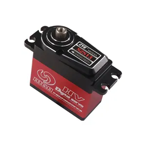 13KG Stall Torque Standard Waterproof RC Servo with Ti Gear Coreless Servo High Speed for Remote Control Airplane Car